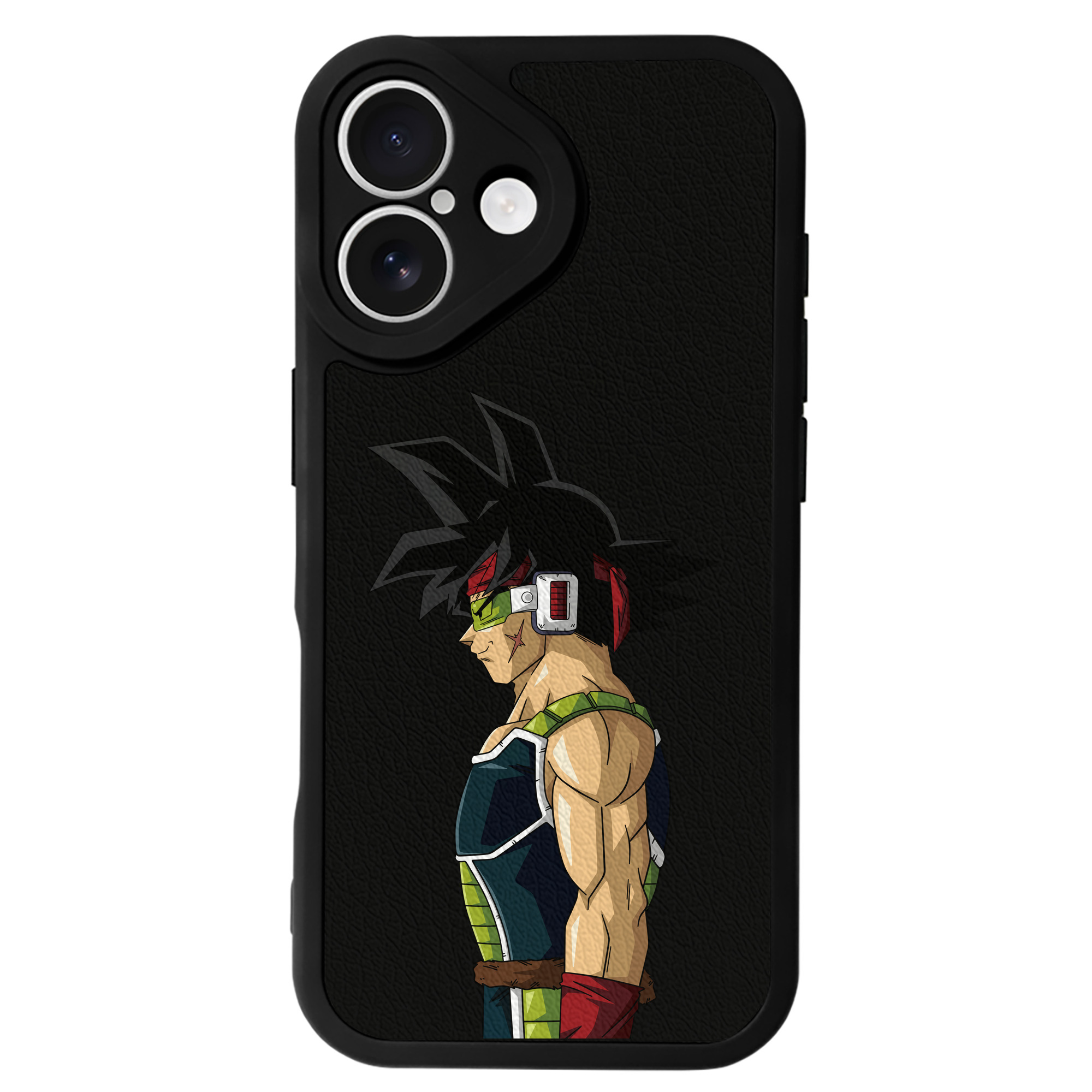（画像用） ドラゴンボール バーダック DRAGON BALL Burdock 【iPhone 16シリーズ対応】シリコンスマホケース（レザー調） 材質：シリコン